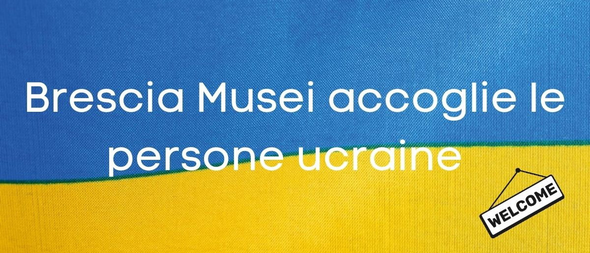 Persone ucraine al Museo di Santa Giulia